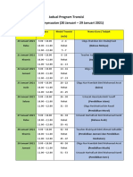 Jadual Transisi Pdpr 2021