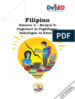 Filipino 9 Q2 Modyul 5