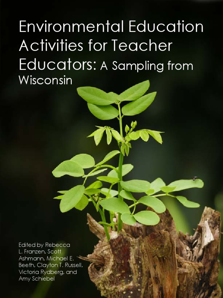 Environmental Education Activities For Teacher Educators Final Pdf