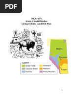 Mr. Graff's Grade 4 Social Studies Living With The Land Unit Plan