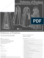 Arnold Janet Patterns of Fashion 1560 1620