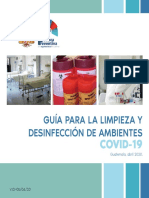 Guia Para La Limpieza y Desinfeccion de Ambientes COVID 19 IGSS 01