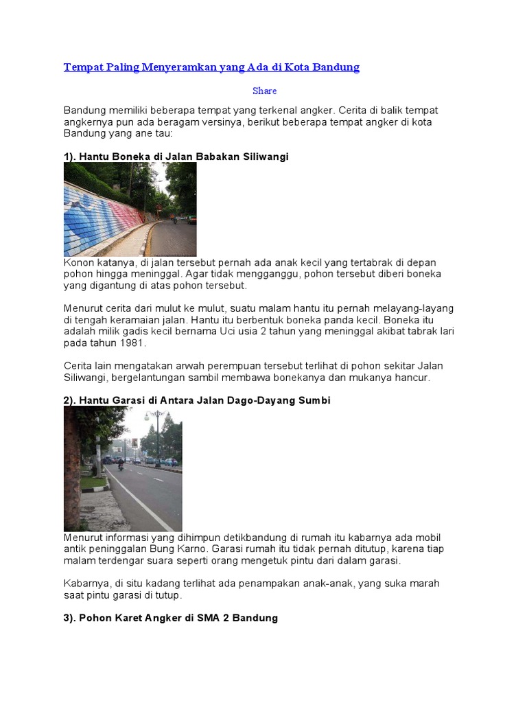 55+ Cerita Hantu Di Jalan Siliwangi Bandung Gratis Terbaik