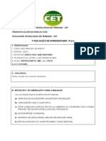 CET Teresina Prova Direito Processo Administrativo Tributário