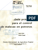CIAT - Guía Práctica para El Control de Malezas en Potreros