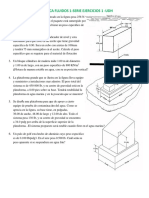 Serie Ejercicios 1 - Mecanica Fluidos 1