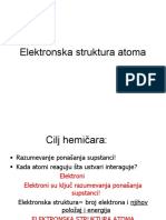 Elektronska Struktura Atoma, 2013