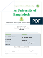 Green University of Bangladesh: Department of Computer Science and Engineering