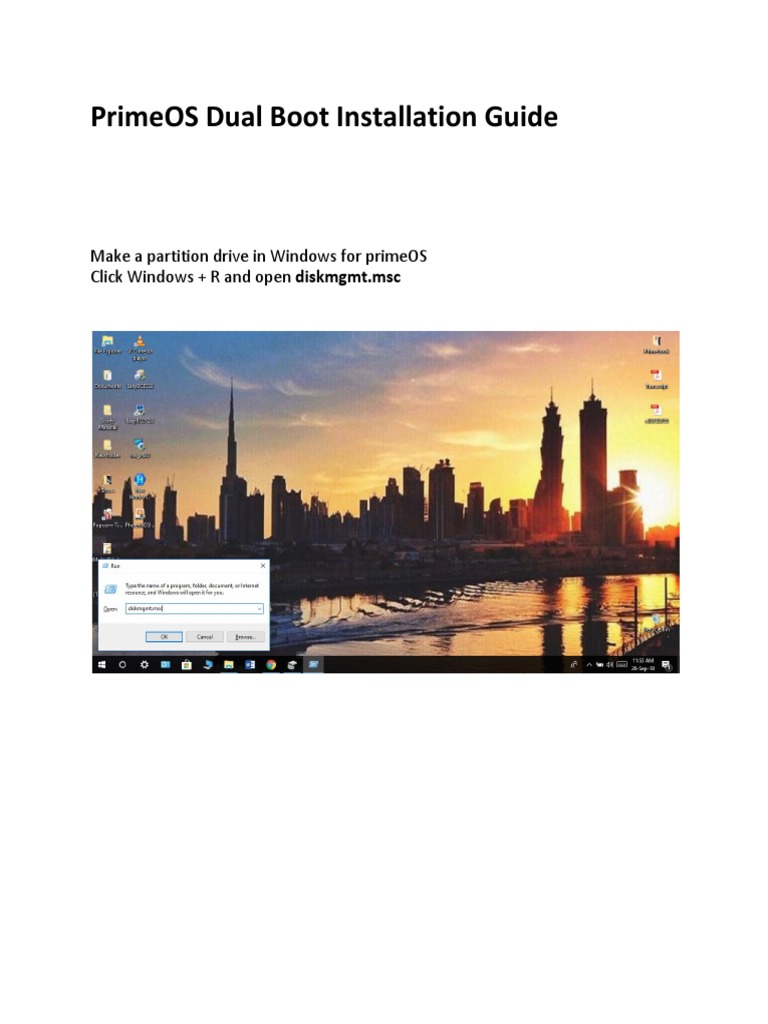 PrimeOS Dual Boot Installation Guide | PDF