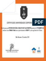 Sisloc Módulo Venda - Certificado