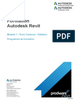 Programme Formation - Autodesk Revit - Module 1 - Tronc Commun - Initiation.3j
