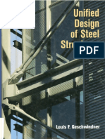 Unified Design of Steel Structures by Louis F. Geschwindner