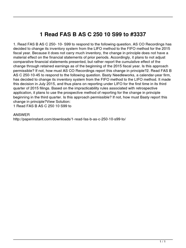 1 Read Fas B As C 250 10 s99 To | PDF | Finance & Money Management