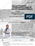 Diplomado Estructuras_Clase III_Diseño Vigas a Corte