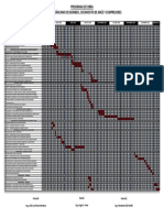 PROGRAMA DE OBRA CÁRCAMO - COCIMIENTO - COMPRESORES Carta