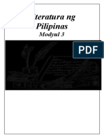 Literatura NG Pilipinas - Module - 3