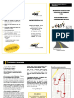 Requisitos Ingeniería de Tránsito DGIT