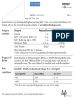 Bolt Mini Gels: Reagent Reduced Sample Non-Reduced Sample