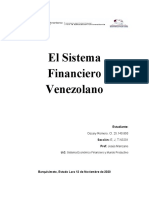 El Sistema Financiero Venezolano