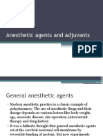 3.anesthetic Agents and Adjuvants