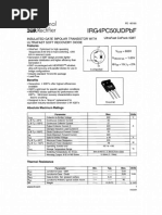 IRG4PC50UDPbF Data Sheet