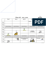 Grade 1 Planner F-J Parent Schedule 2011