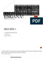 La corrupción no resuelve, engaña!