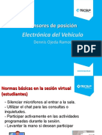 Presentación Sesión #7 Electronica Del Vehiculo 4 C21 2020-2 Grupos C y D (Sensores de Posición)