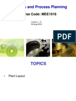 Lecture 13 - Layout Planning-Types of Layout (3)