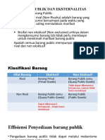 Brang Publik Dan Eksternalitas