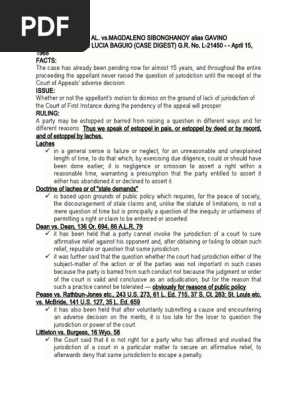 CASE NOTES