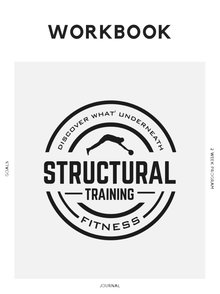 2-Week Fitness and Wellness Journal | PDF | Physical Fitness | Goal
