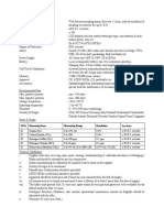 Portable Gas Analyzer Specification - 1