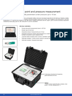 With Integrated Dew Point and Pressure Measurement: DP 400 Mobile
