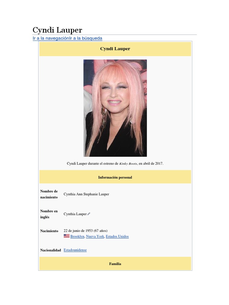 Cyndi Lauper - Wikipedia, la enciclopedia libre, image size:768x1024