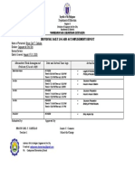 Individual Daily Log and Accomplishment Report: Mambuaya Nhs-Cadayonan Extension