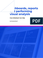 Dashboards, Reports and Performing Visual Analysis: How Deltadash Can Help