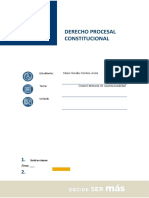 Tarea Procesal Constitucional