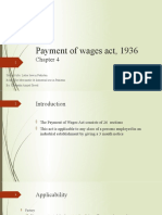 Payment of Wages Act, 1936