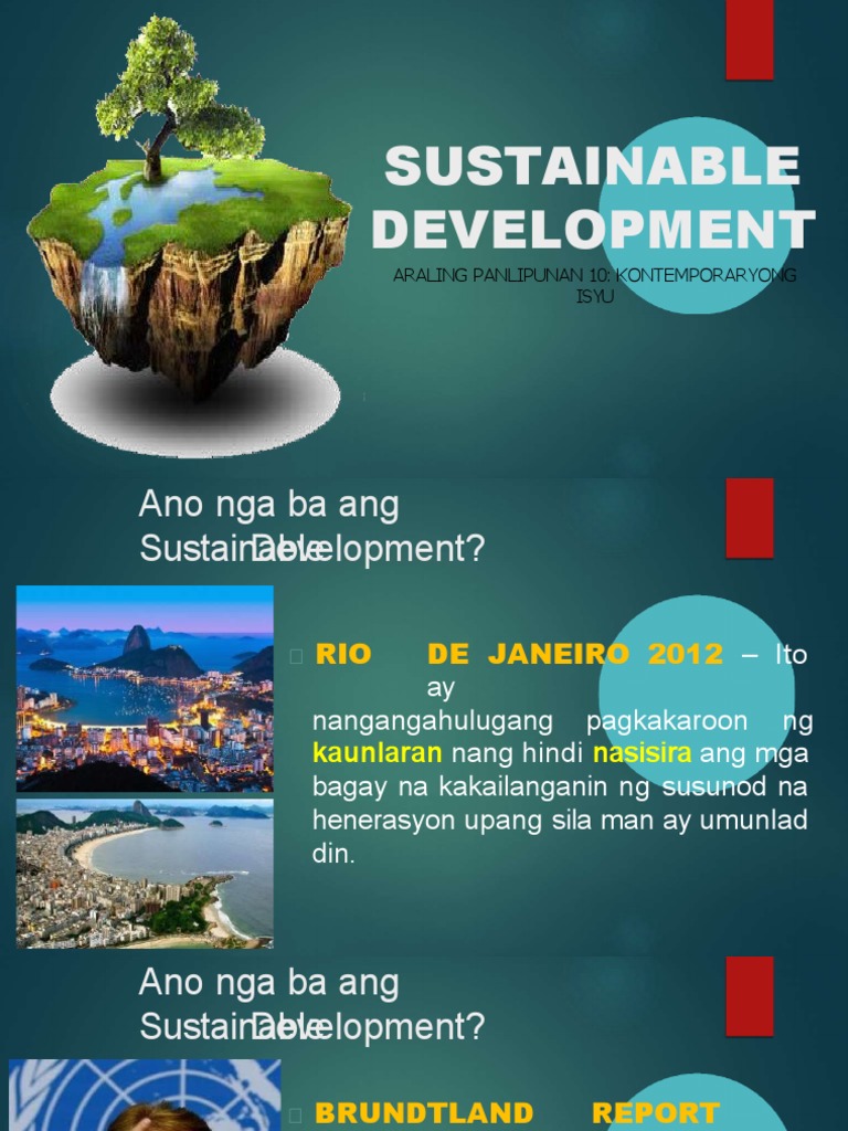 Sustainabledevelopment | PDF