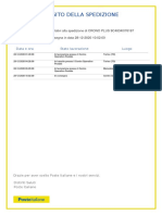 Ricerca Spedizione 9C4834I076187