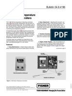 4196 Series Temperature Indicating Controllers: Bulletin 34.6:4196