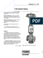 Designs YD and YS Control Valves