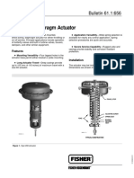 Type 656 Diaphragm Actuator: Bulletin 61.1:656