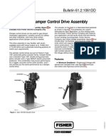 Type 1061DD Damper Control Drive Assembly