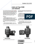 Type 2100 Pneumatic and Type 2100E Electric Liquid Level Switches