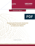 Programa Promocion Horizontal Niveles - EB 2021