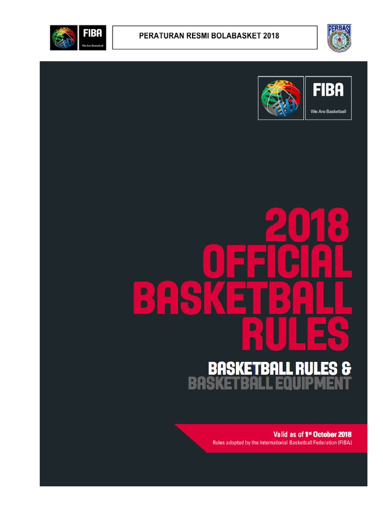 Peraturan Resmi Bola Basket 2018 | PDF | Teknologi & Rekayasa