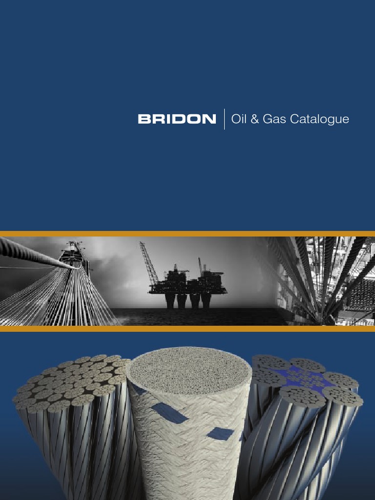 Oil & Gas Catalogue | PDF | Wire | Rope
