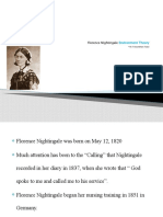 Florence Nightingale Environment Theory